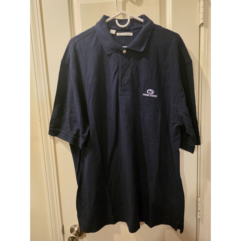 Penn State Nittany Lions Polo Shirt Cutter & Buck Men's SZ XL #